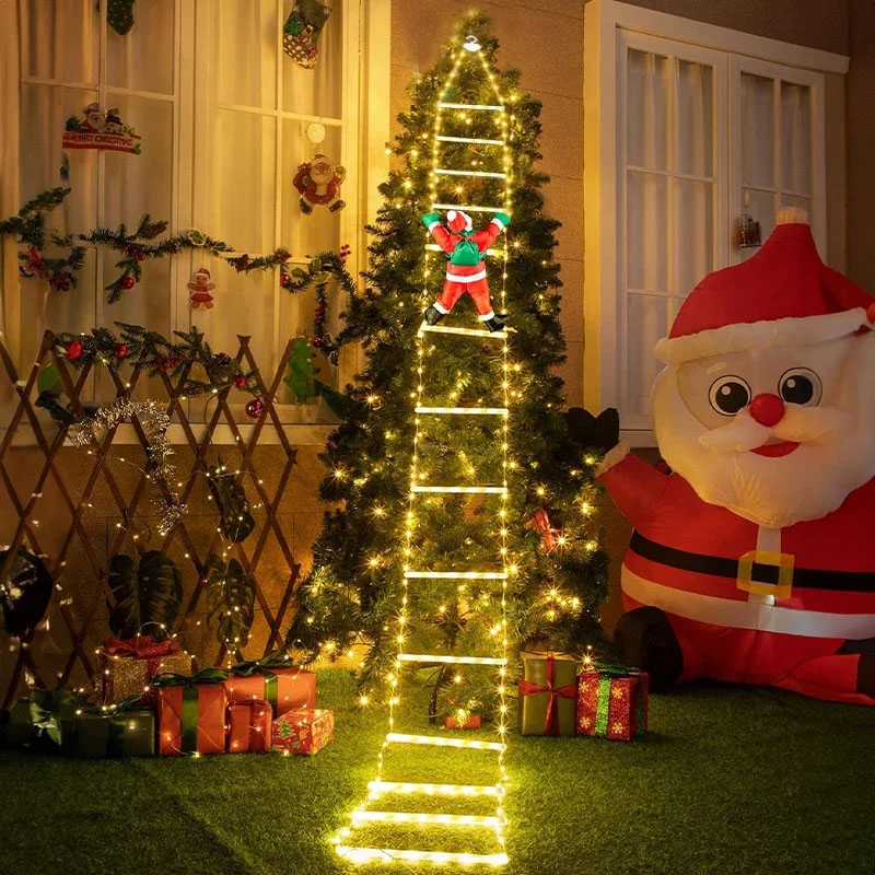 Outdoor Lighting Decoration - LED Christmas Lights Christmas Decorative Ladder