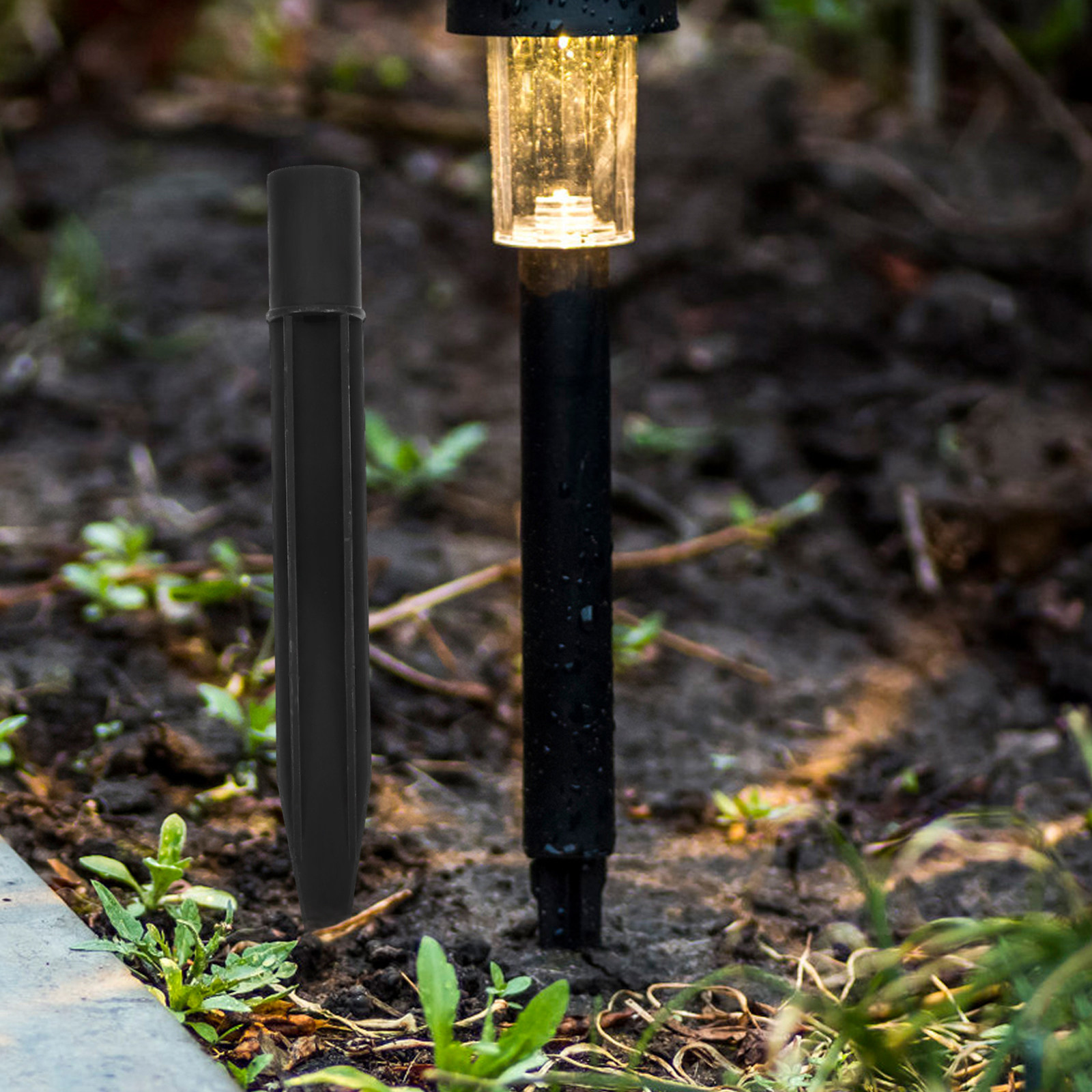 Landscape Spike Light - Ground Spikes for Signs Insertion Sticks