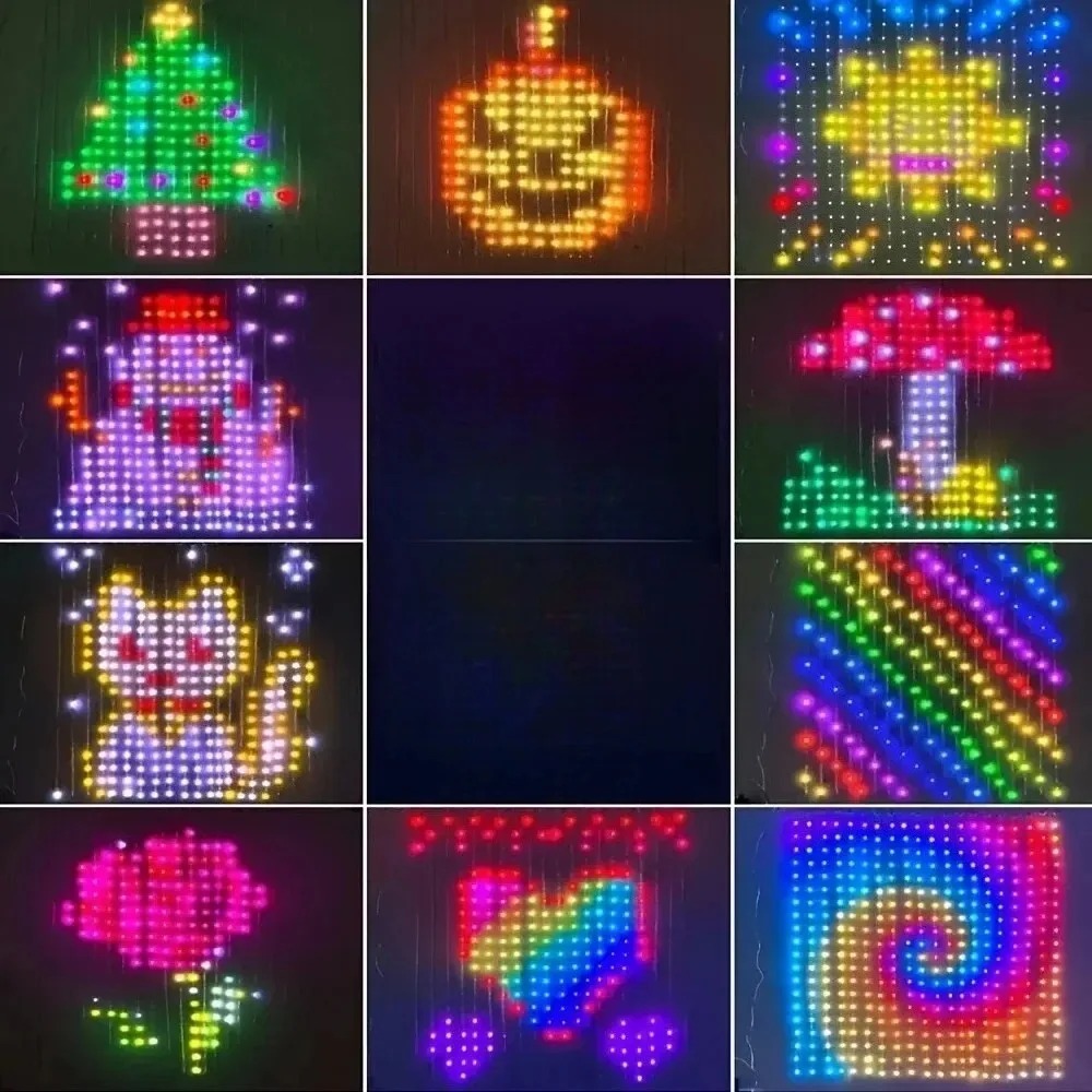 Outdoor LED Pixel Curtain Ligh - огляд і ціна Outdoor Lighting Decoration