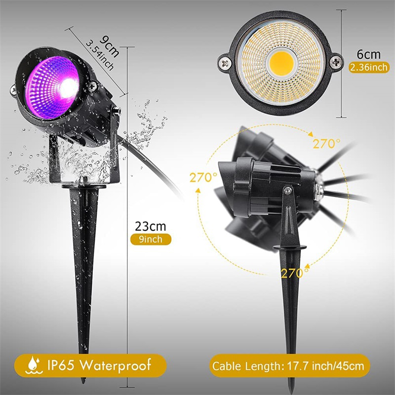 Black Light Halloween Spotligh - огляд і ціна Landscape Spike Light