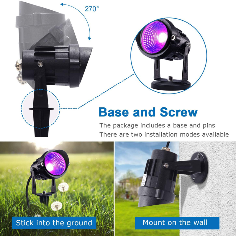 Black Light Halloween Spotligh - огляд і ціна Landscape Spike Light