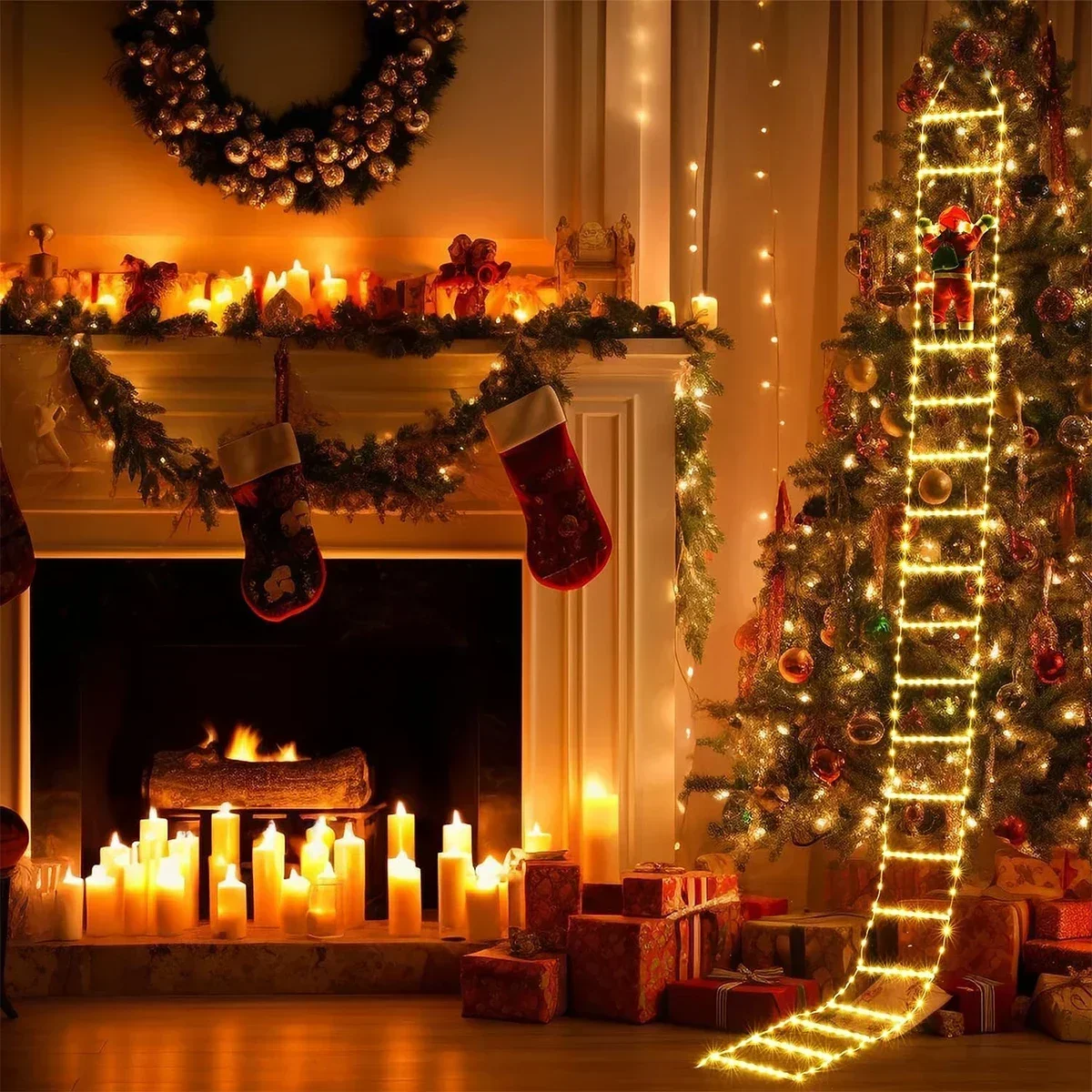 LED Ladder Light for Santa Cla - огляд і ціна Outdoor Lighting Strip