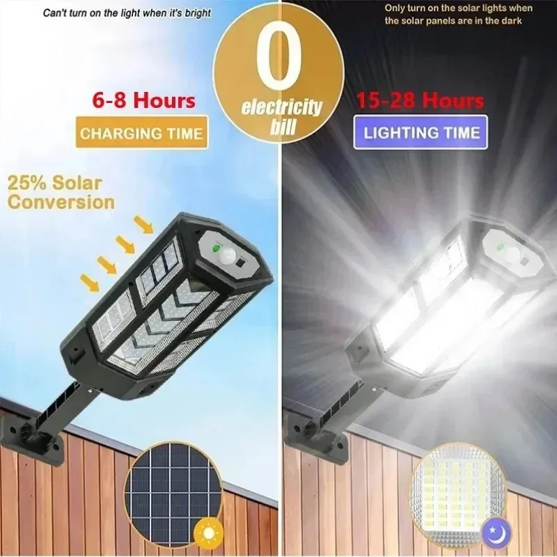 Newest Solar Lamp Powerful Out - огляд і ціна Outdoor Lighting Decoration