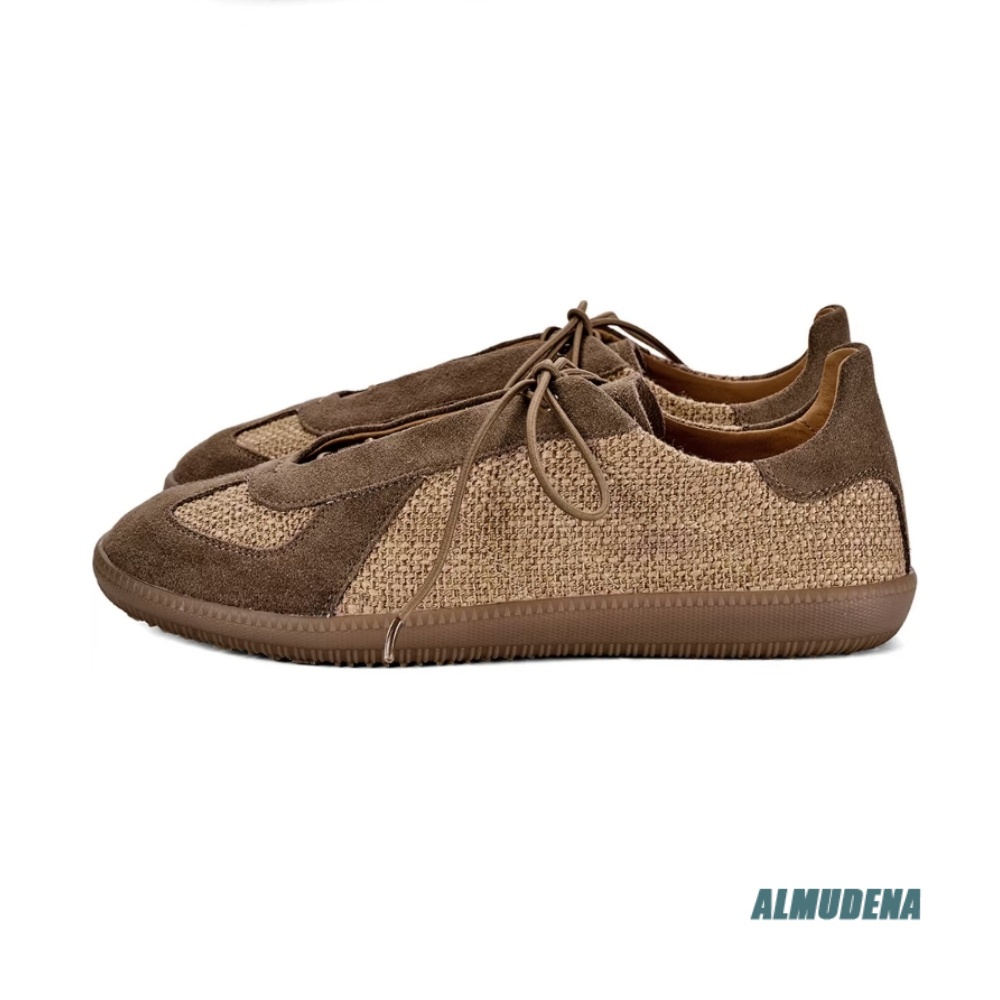 Patchwork Suede Linen Sneakers - огляд і ціна Outdoor Lighting Vintage