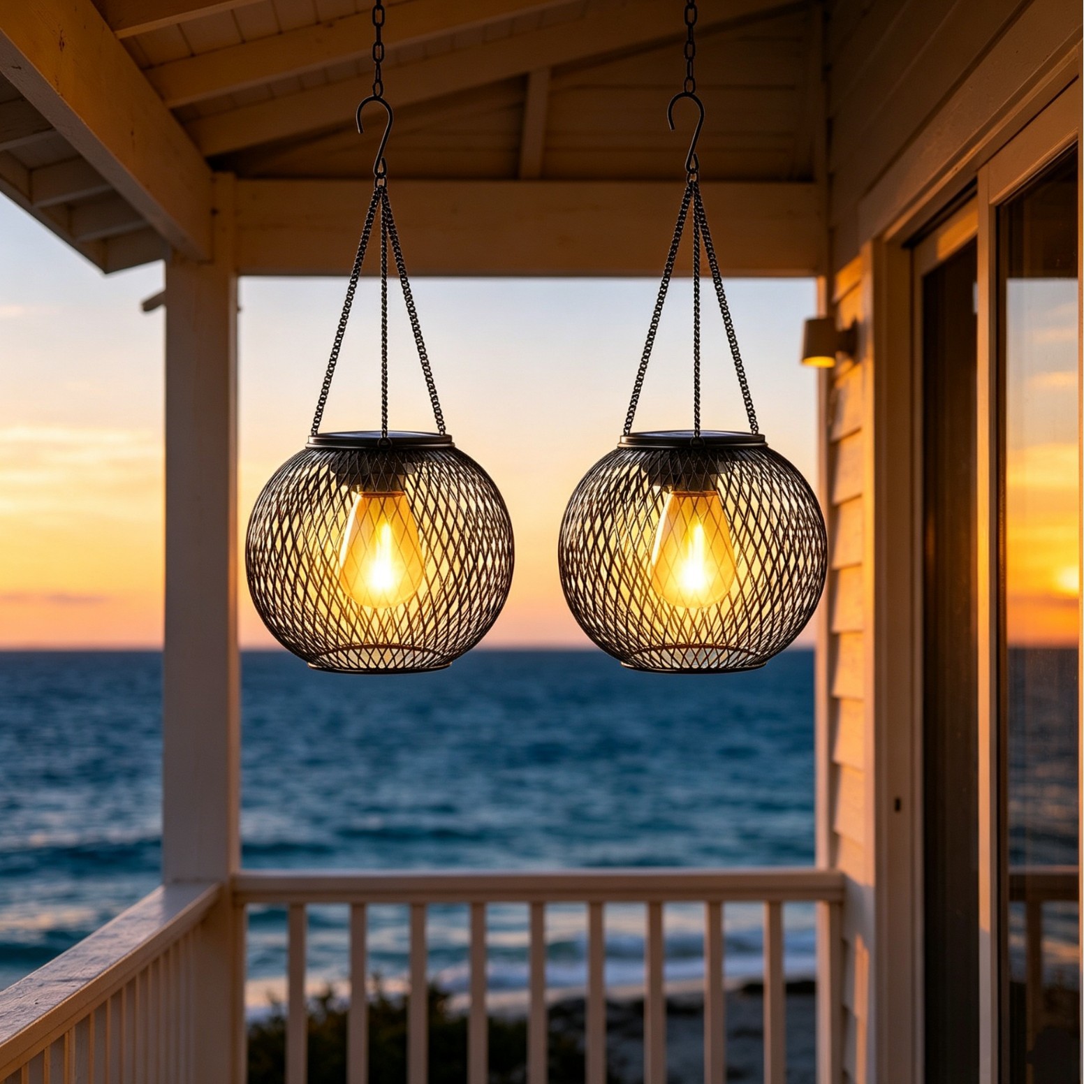 Solar Powered LED Hanging Floo - огляд і ціна Landscape Spike Light