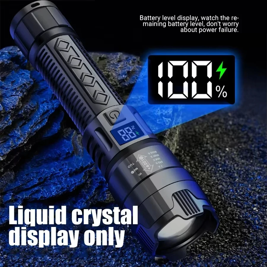 Tactical LED Flashlight 2000LM - огляд і ціна Outdoor Lighting Nearby