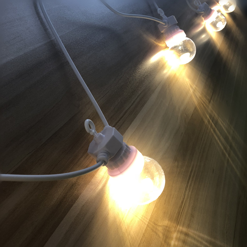 IP65 G50 White Cable Milky Bal - огляд і ціна Lighting Wedding Outdoor