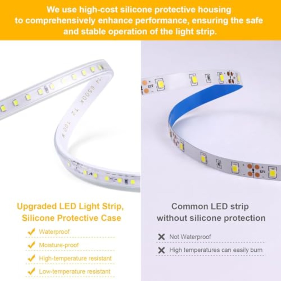 LED Strip Lights, 240 LEDs, 65 - огляд і ціна Outdoor Lighting Strip