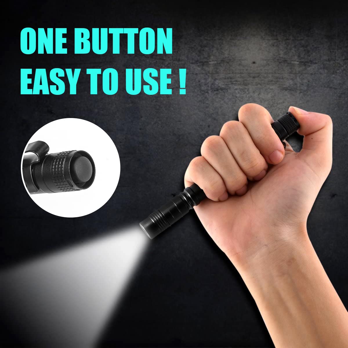 Portable Mini LED Pen Flashlig - огляд і ціна Outdoor Lighting Nearby