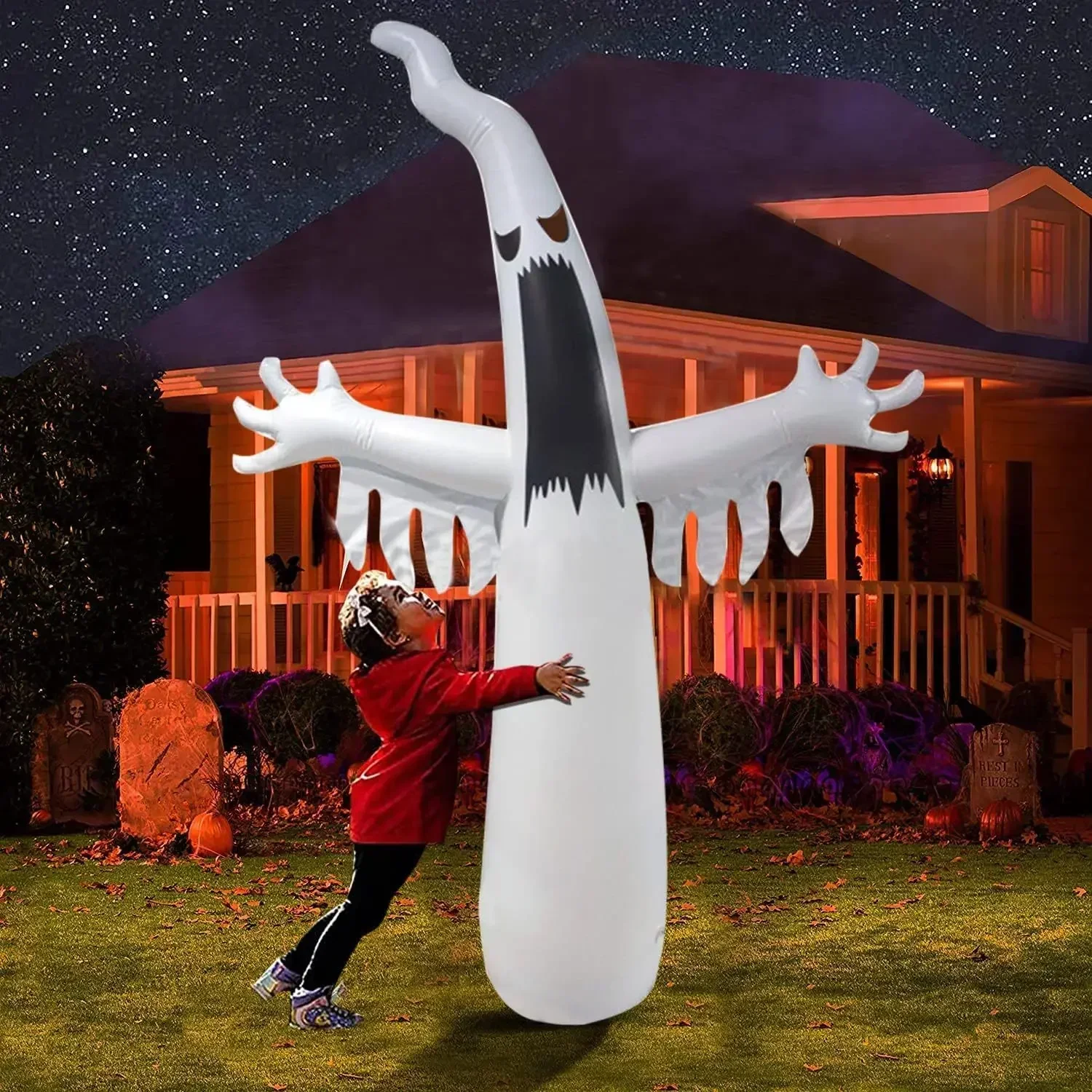 Halloween Inflatable Scary Gho - огляд і ціна Lighting Wedding Outdoor