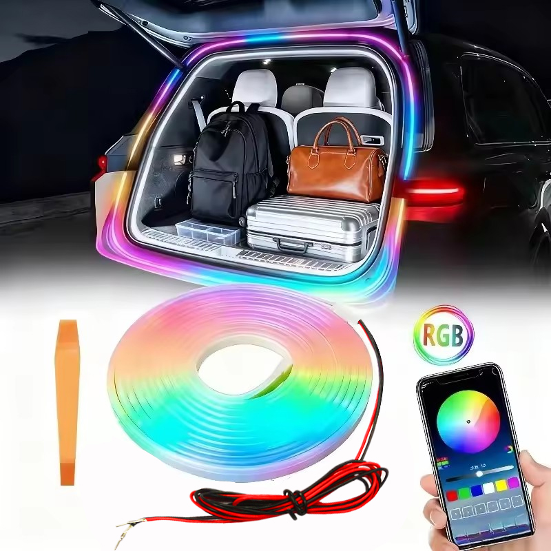 RGB Car Trunk LED Strip Light  - огляд і ціна Outdoor Lighting Strip