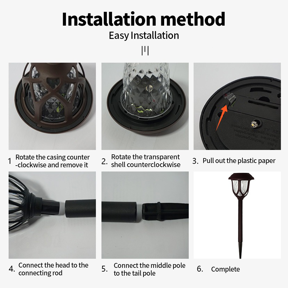 LED Solar Courtyard Lamp Outdo - огляд і ціна Landscape Spike Light