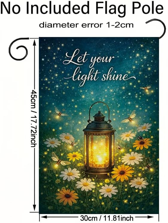 Garden Flag 12x18 Inch, Let Yo - огляд і ціна Outdoor Lighting For Your Yard