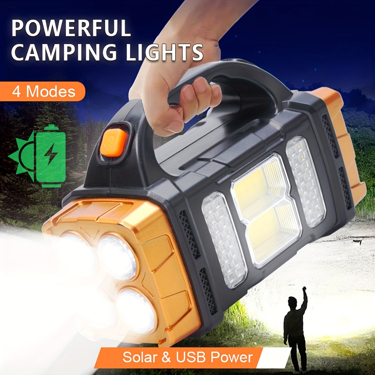 New Upgrade Rechargeable High  - огляд і ціна Outdoor Lighting Nearby