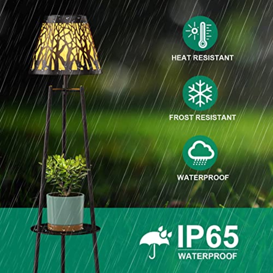 2 Pack Outdoor Solar Floor Lam - огляд і ціна Outdoor Lighting Decoration