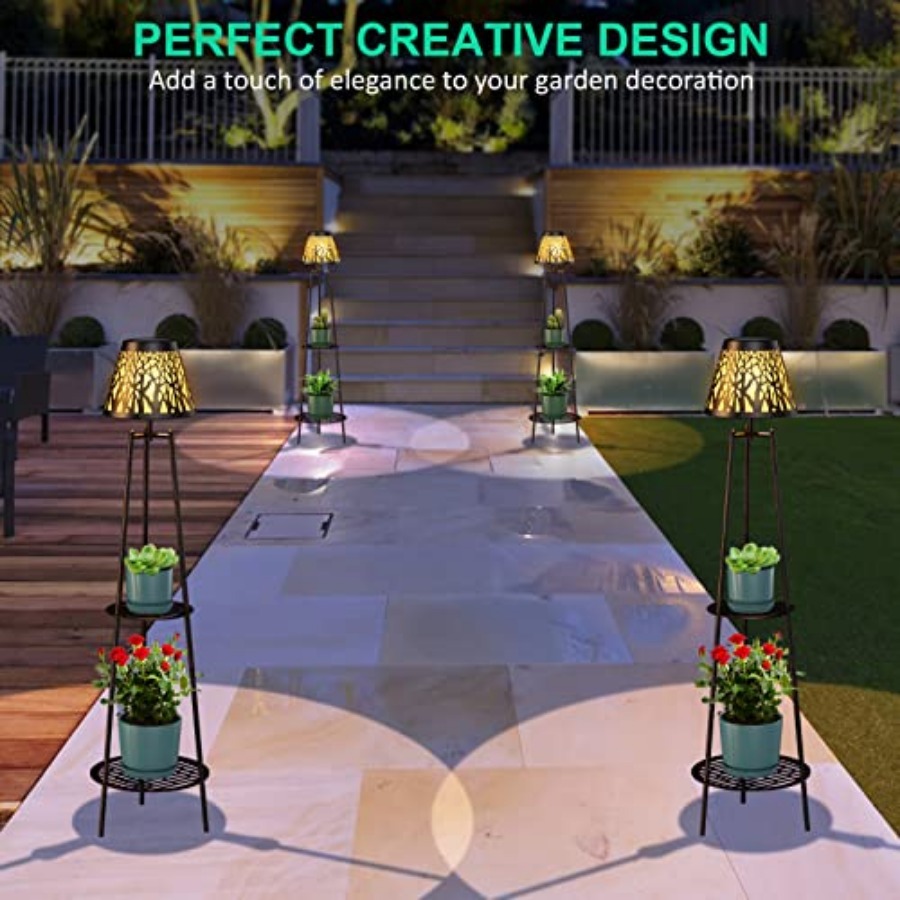 2 Pack Outdoor Solar Floor Lam - огляд і ціна Outdoor Lighting Decoration