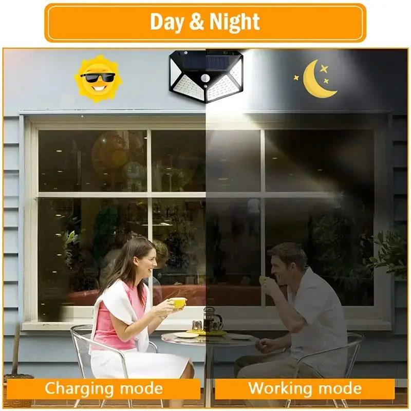 100LED Outdoor Solar Garden Li - огляд і ціна Outdoor Lighting Decoration