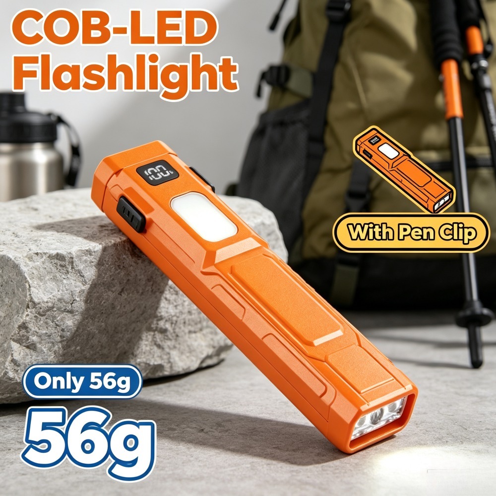 COB LED EDC Flashlight Pen‑Cli - огляд і ціна Outdoor Lighting Nearby
