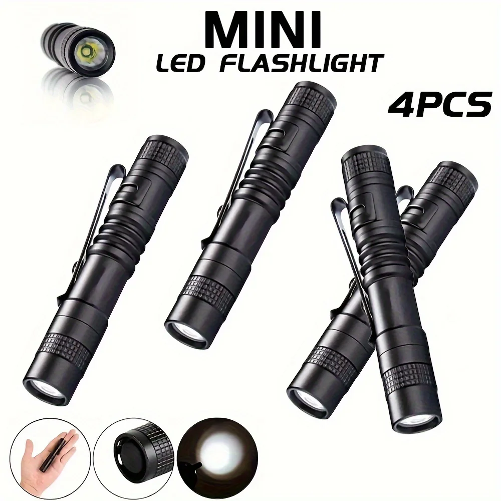 1-4PCS Mini Portable LED Pen L - огляд і ціна Outdoor Lighting Nearby