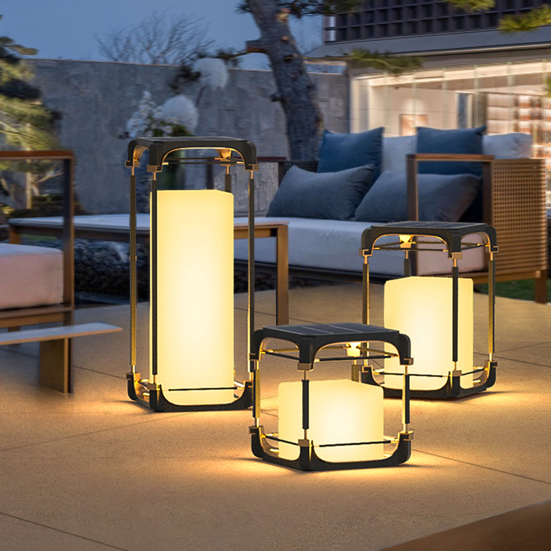 Luminous Floor Lamp Courtyard  - огляд і ціна Outdoor Lighting Decoration