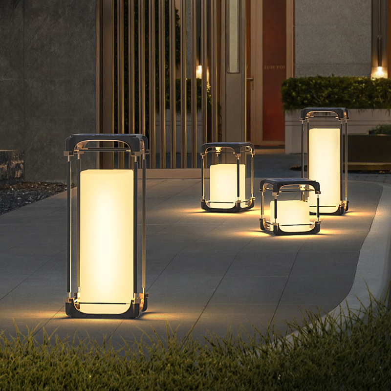 Luminous Floor Lamp Courtyard  - огляд і ціна Outdoor Lighting Decoration