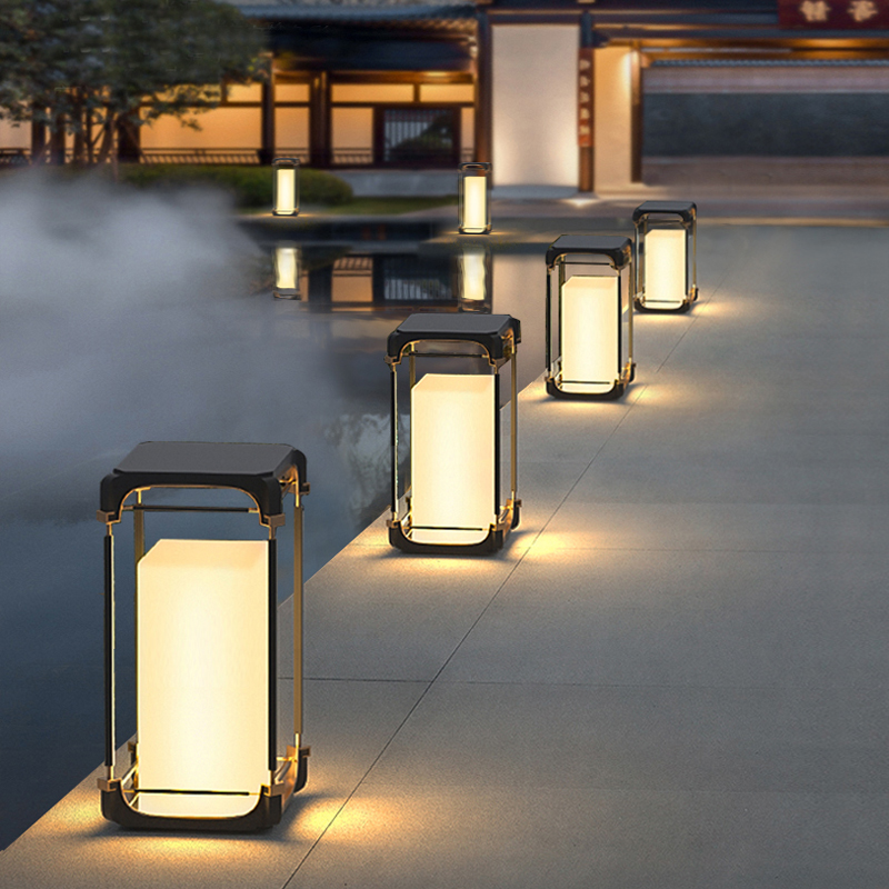 Luminous Floor Lamp Courtyard  - огляд і ціна Outdoor Lighting Decoration