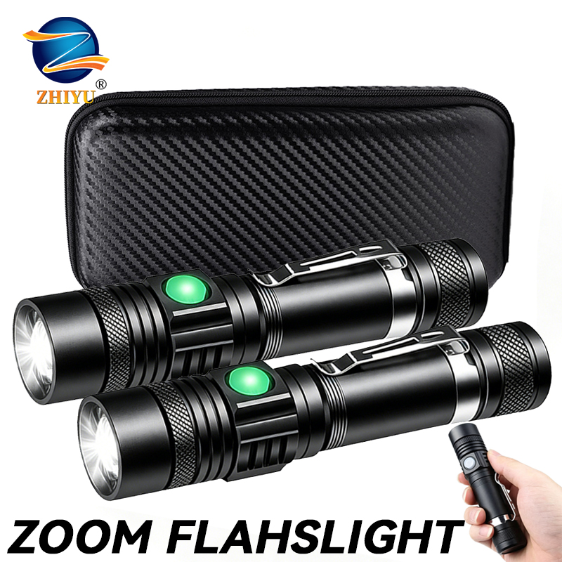 T6 LED Rechargeable Flashlight - огляд і ціна Outdoor Lighting Nearby