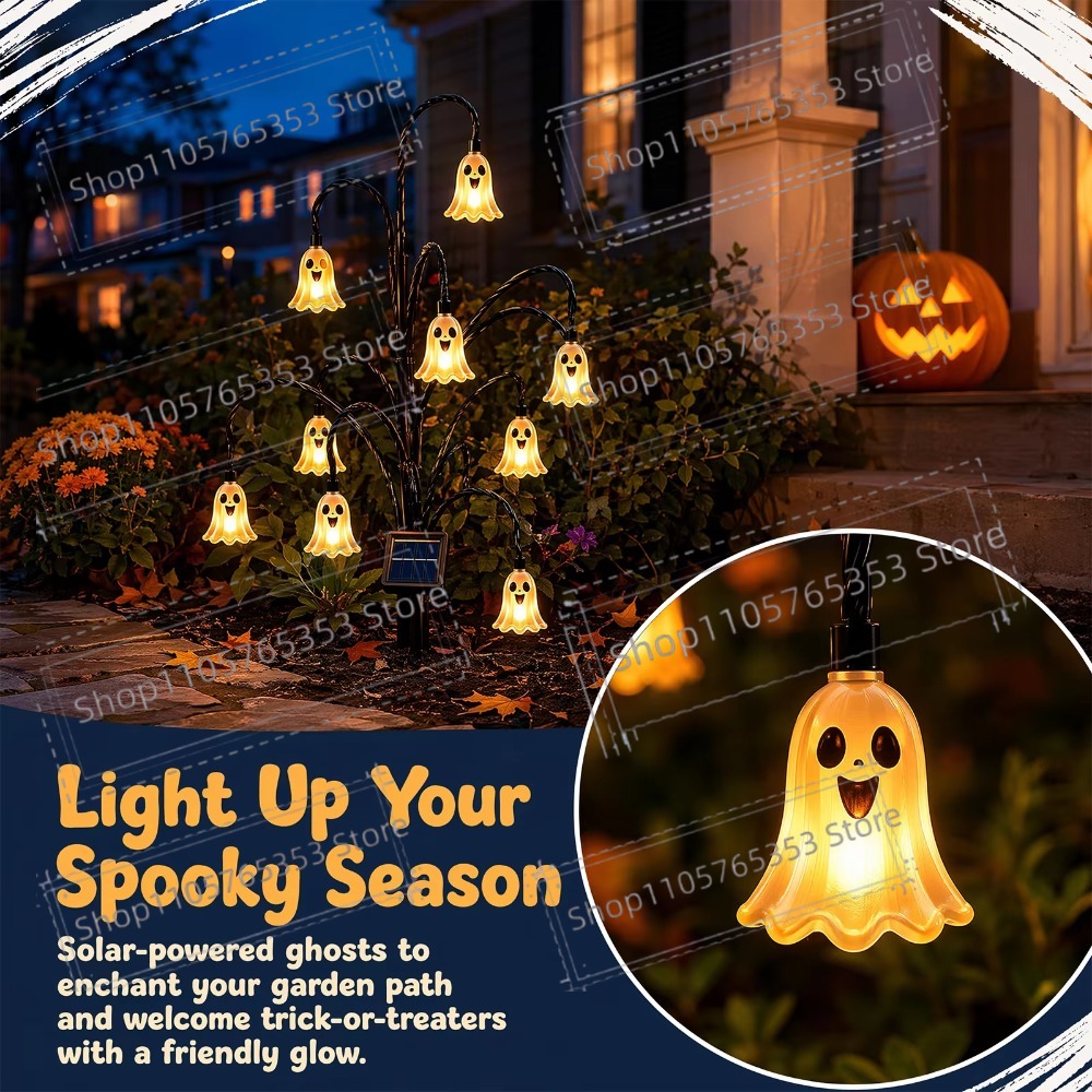 Halloween Solar Lantern Outdoo - огляд і ціна Outdoor Lighting Vintage