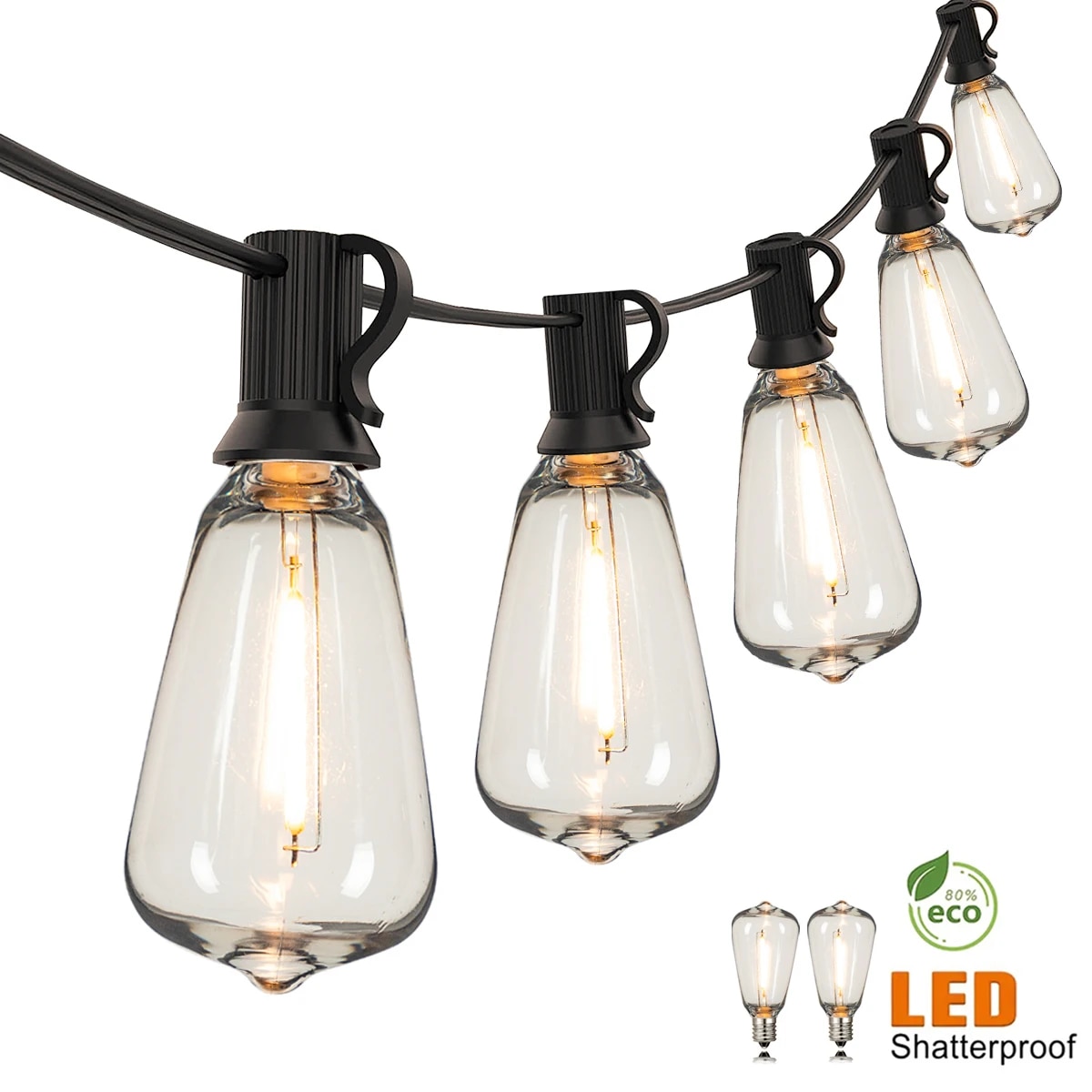 110V US Plug ST38 String Light - огляд і ціна Outdoor Lighting Strip